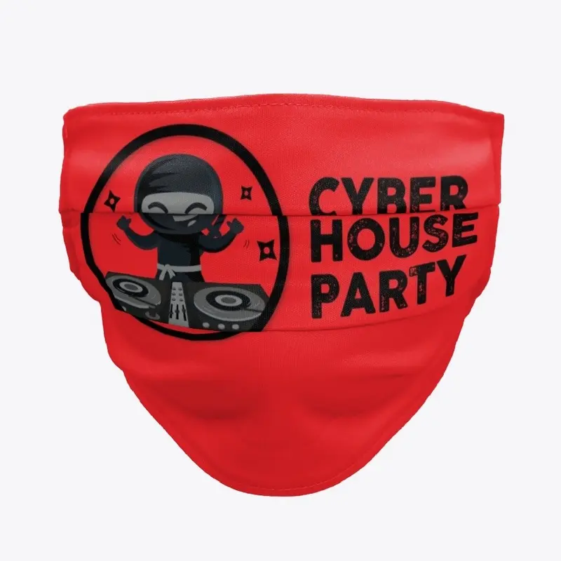 Cyber House Party Face Covering