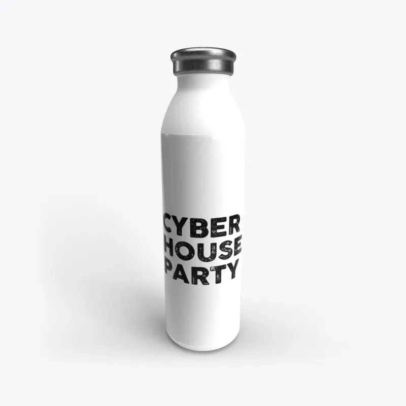 Cyber House Party Water Bottle